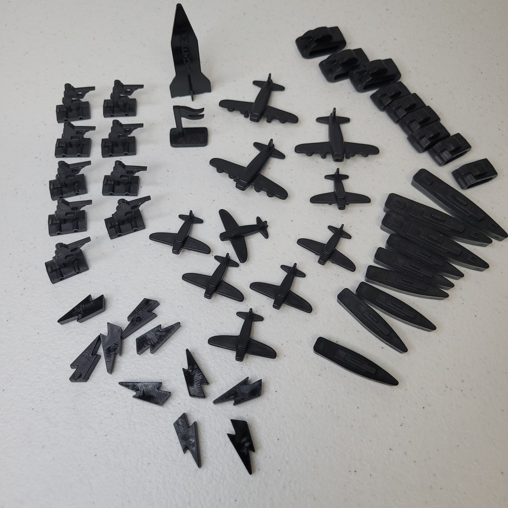 Power The Game Replacement Tokens‎ Black Army Tokens Game Pieces